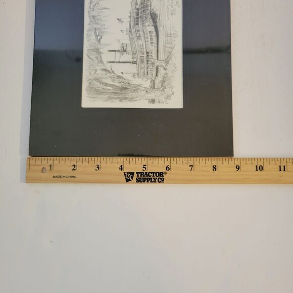 VINTAGE 1976 Don Davey Signed Prints/Sketches Steamer Natchez & New Orleans St - Picture 7 of 7